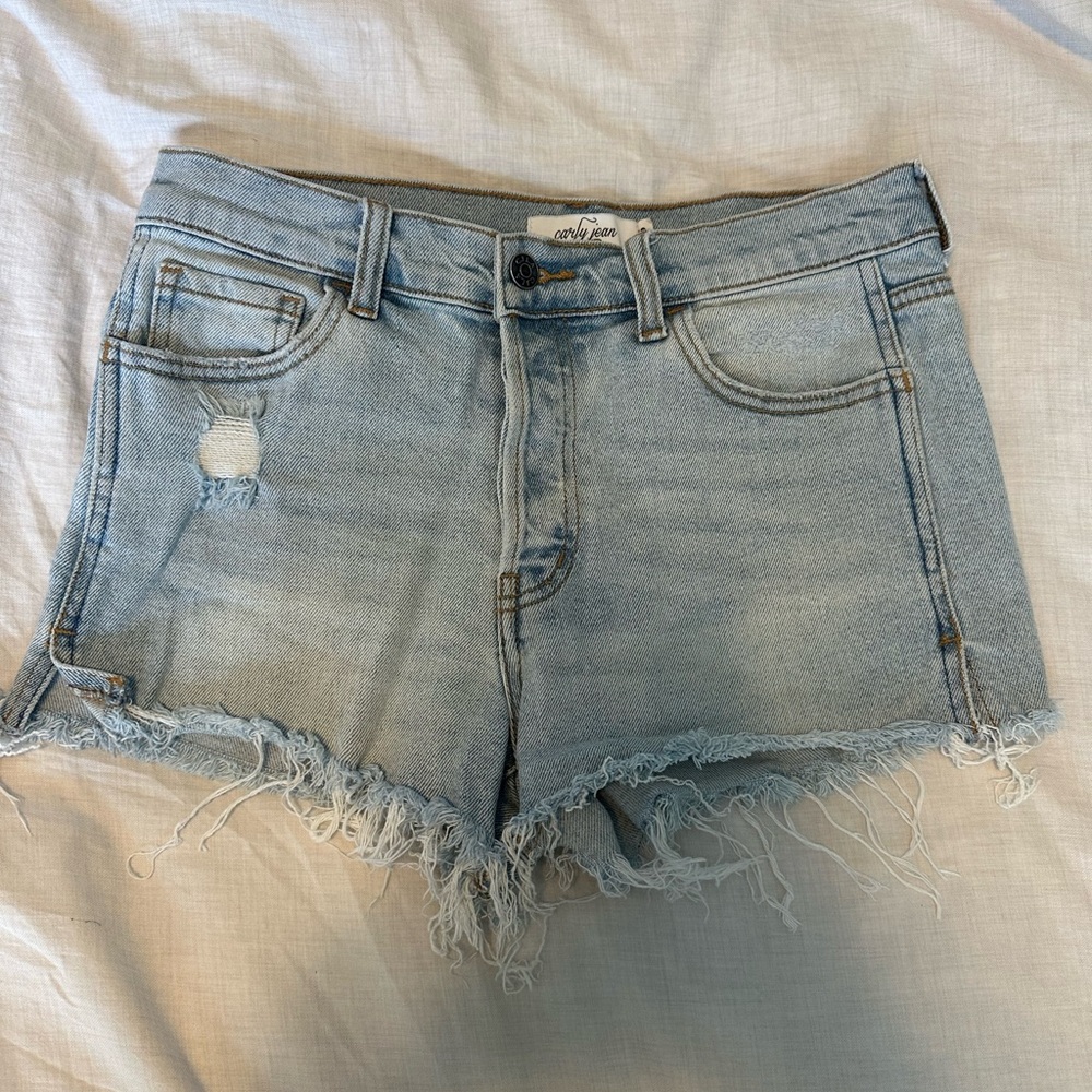 Carly Jean Clementine cut off shorts